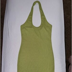 Shein Medium Size 6 Light Green Bodycon Maxi Dress (Never Worn)